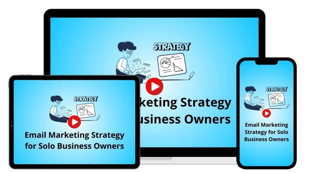 An email marketing strategy for solo business owners free webinar