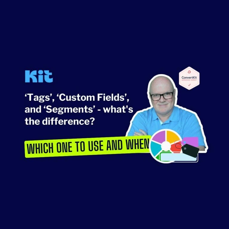 Tags, Custom Fields, and Segments - what's the difference?