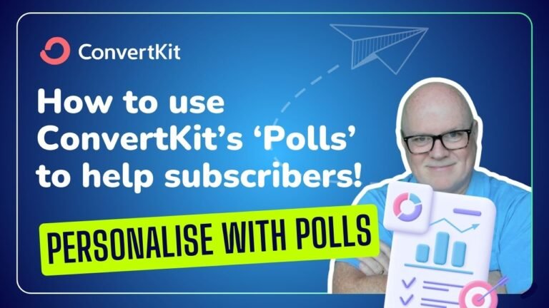 How to personalise your subscribers’ experiences using ConvertKit’s ‘polls’.