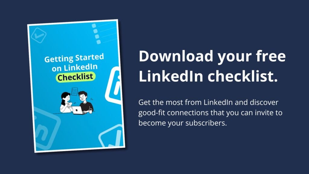 free linkedin checklist for solo biz owners