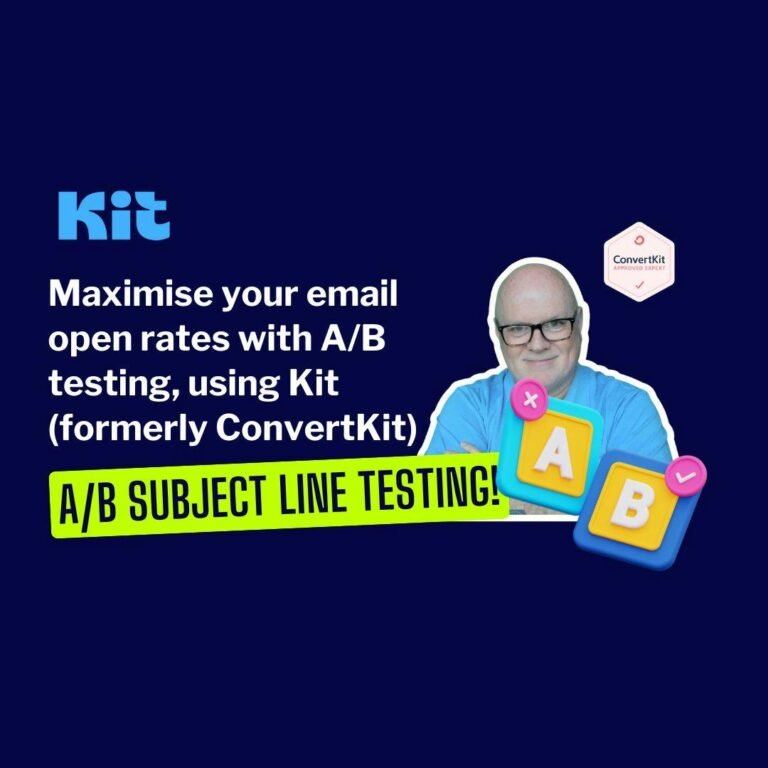 Maximise your email open rates with A/B testing, using Kit (formerly ConvertKit)