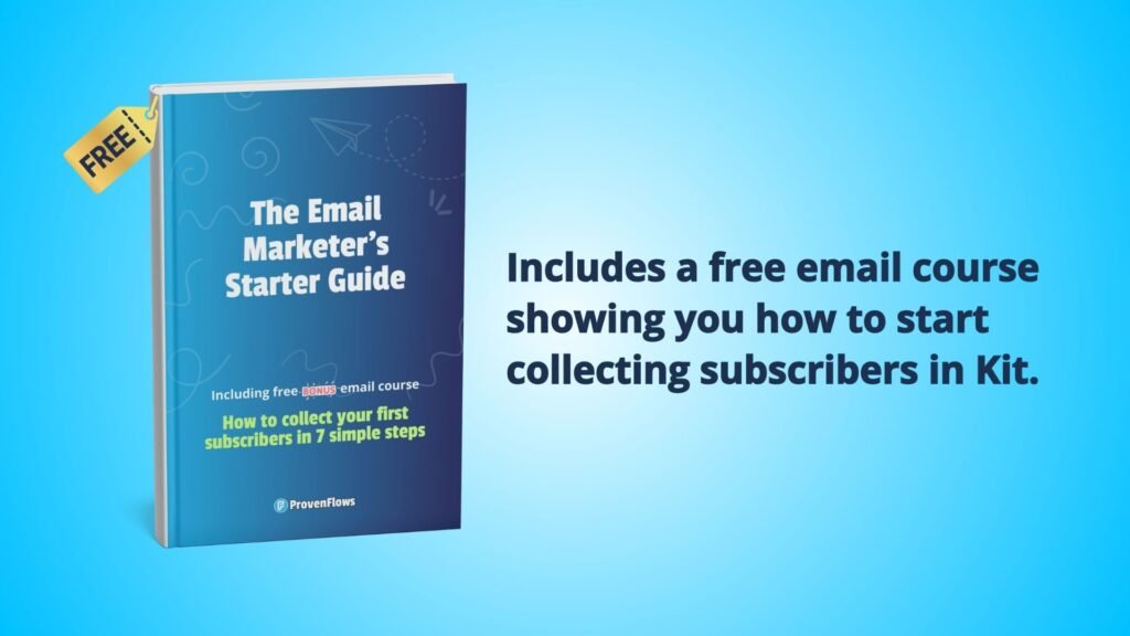 The Email marketer's starter guide using Kit (formerly ConvertKit) free download