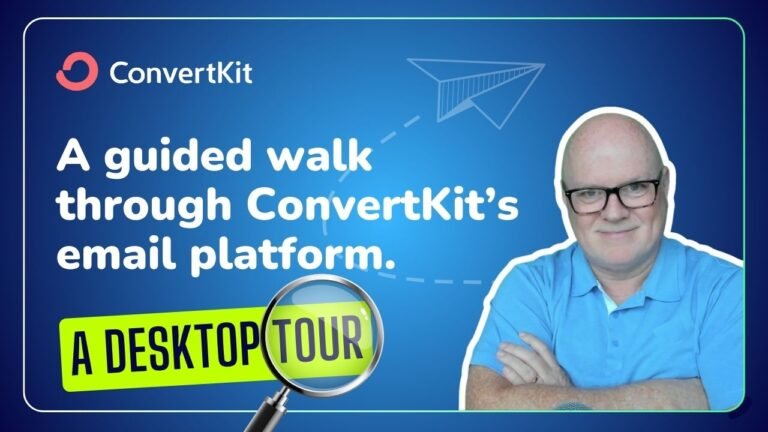 A guided walk through ConvertKit’s email platform.