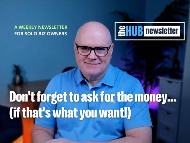 An image of John Bellingham, Kit Approved Expert, with the title "Don't forget to ask for the money... (if that's what you want!)".